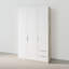 Nooran 3 Door Wardrobe-1831624946
