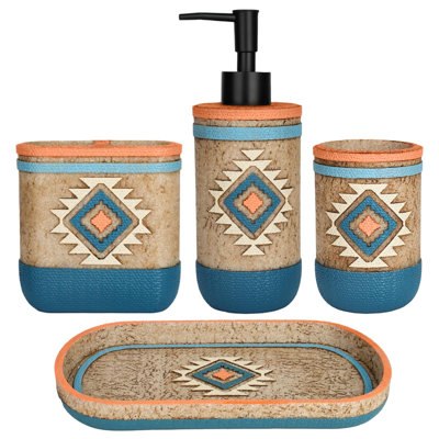 Ensemble d'accessoires de salle de bain 4PCS