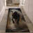 Handsome with Pile Soft Type Printed Rug Featuring an Elegant Floral Design for a Sophisticated Touch to Any Room in Your Home-1670078034