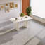 Ensemble de table de salle à manger 55,11 po avec 6 chaises pour la cuisine, le bar et le salon-570360555-570360553