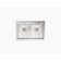 Vault™ Double Bowl Kitchen Sink with Single Faucet Hole