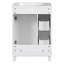 Armoire de meuble-lavabo 24 po avec lavabo en céramique, 2 tiroirs, 1 porte