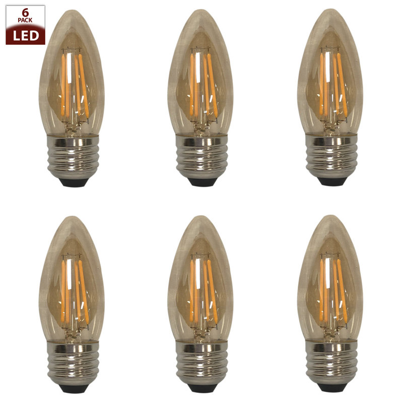 Ampoule à del c35 e26/moyenne (standard) de 40 watts (40 watts équivalente)