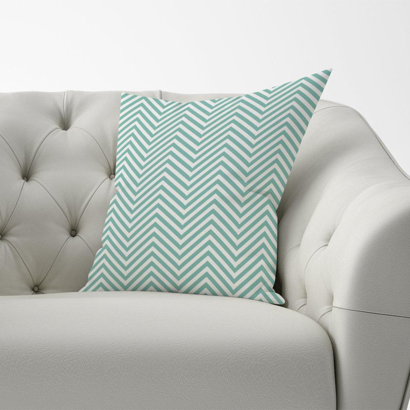 Taliaferro Chevron Square Throw Cushion