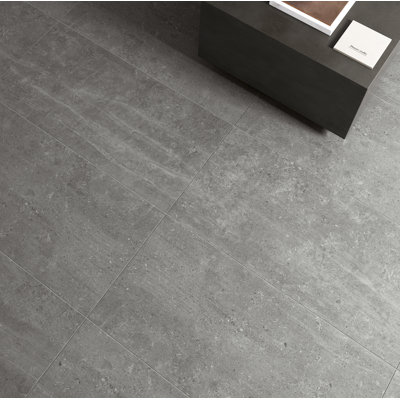 Uptown™ 12'' L x 3'' W Porcelain Chair Rail Tile Trim