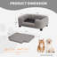 Canapé pour chien Filoteia avec revêtement amovible-1263886981-1263886983