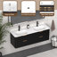 Meuble-lavabo mural avec lavabo et 4 tiroirs-1594421057
