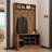 Sude 39.4" W Wood Hall Tree-809947457