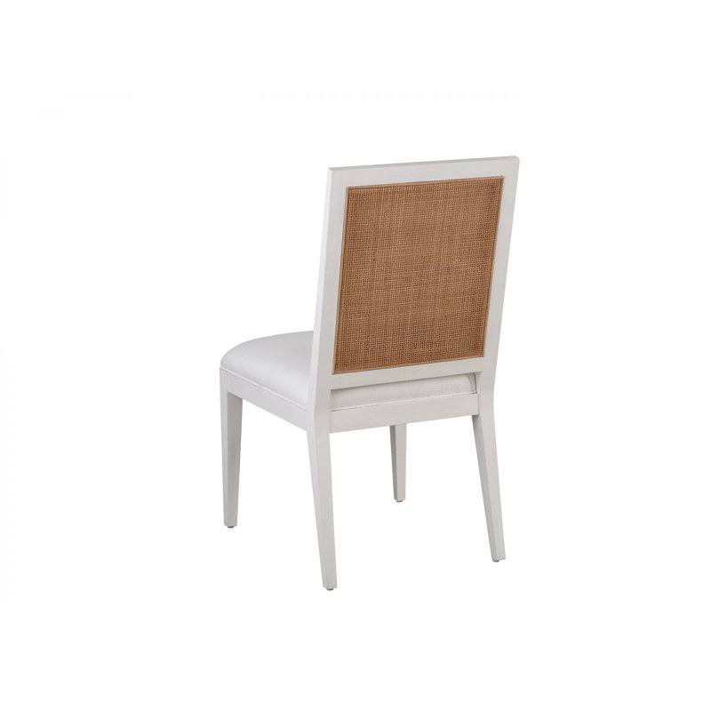 Laguna Upholstered Dining Chair, White, White