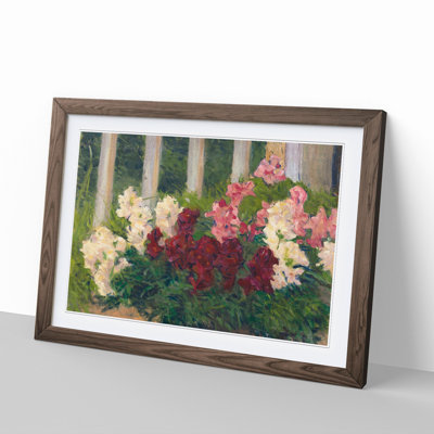 Flowers Vol.1 by Carl Moll - Picture Frame Painting