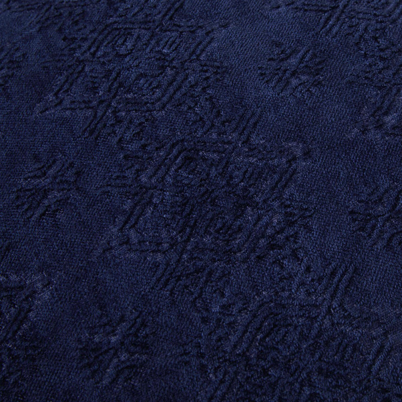 SYRACUSE Pillow Cover & Insert, Navy, Square 22"