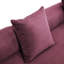 Lit pliant en velours côtelé rayé pour bureau à domicile, chambre d'amis et détente - 6 configurations possibles, tissu doux et respirant, accoudoirs en L améliorés, convertible en nuage, idéal pour de multiples espaces : appartement, chambre-2033877426-2033877427