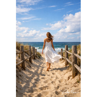 Boardwalk Breeze Wrapped Canvas Wall Art
