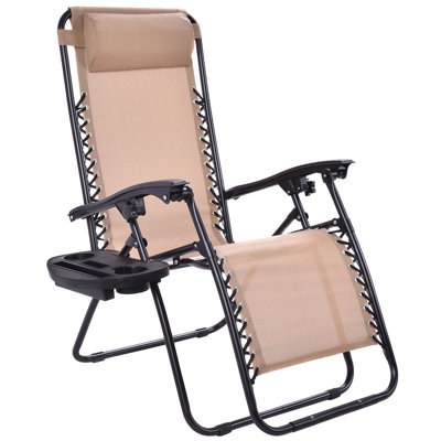 Bengt Folding Zero Gravity Chair by Arlmont & Co.