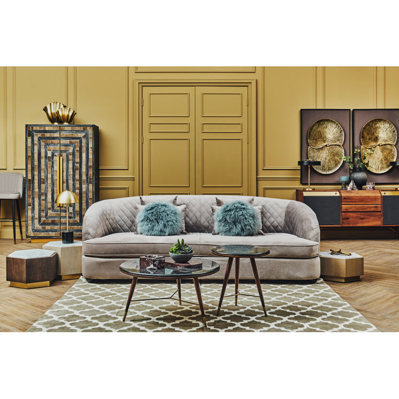 Linscott Velvet Sofa