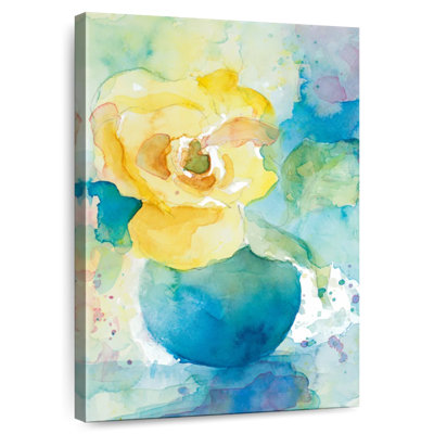 Avery Abstract Vase Of Flowers I