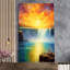 Chutes du Niagara, cascade majestueuse - peinture sur toile tendue-88069048