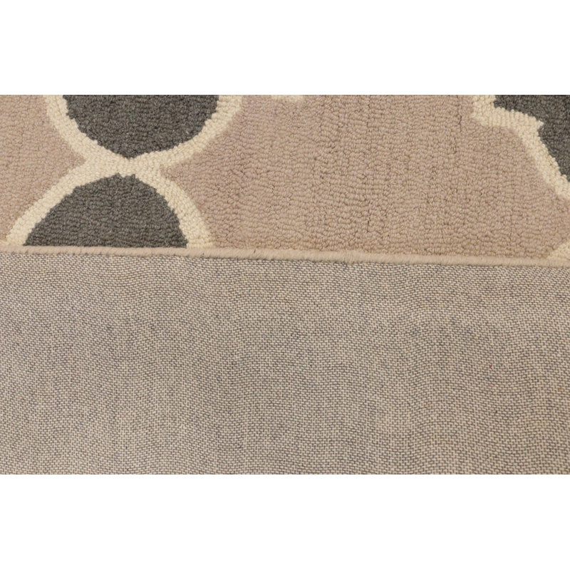Tapis moderne multicolore touffeté à la main Algonac