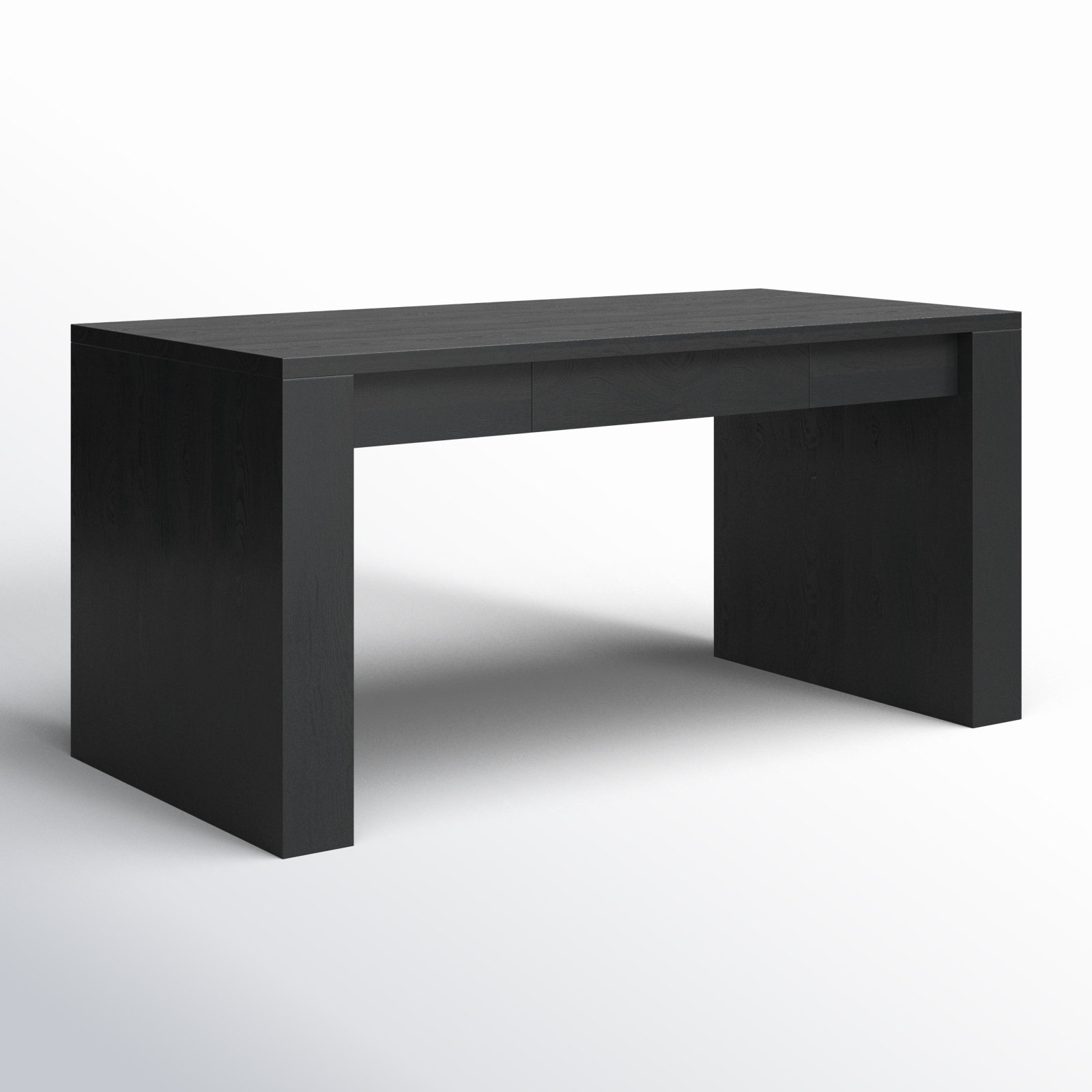 Steph 62 " Writing Desk, Black