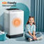  Machine à laver portative 1 \ 1,5 Cuft - Laveuse pour appartement`` 10 niveaux d'eau, lavage Bionic et lavage Heathy, petite laveuse avec pompe de vidange, blanc-111768194-110408583