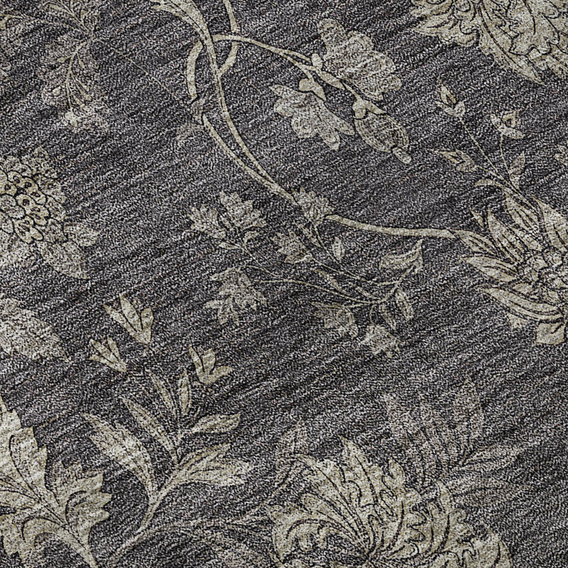 Premium Machine Washable Prisco Taupe Rug, Rectangle 8' x 10'
