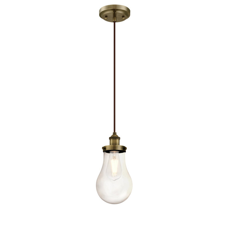 Signe 2-Light Outdoor Sconce, 159cm H x 14cm W x 14cm D, Bronze/Clear