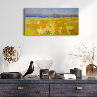 «Meadow 2» par Vahe Yeremyan, art mural en verre acrylique