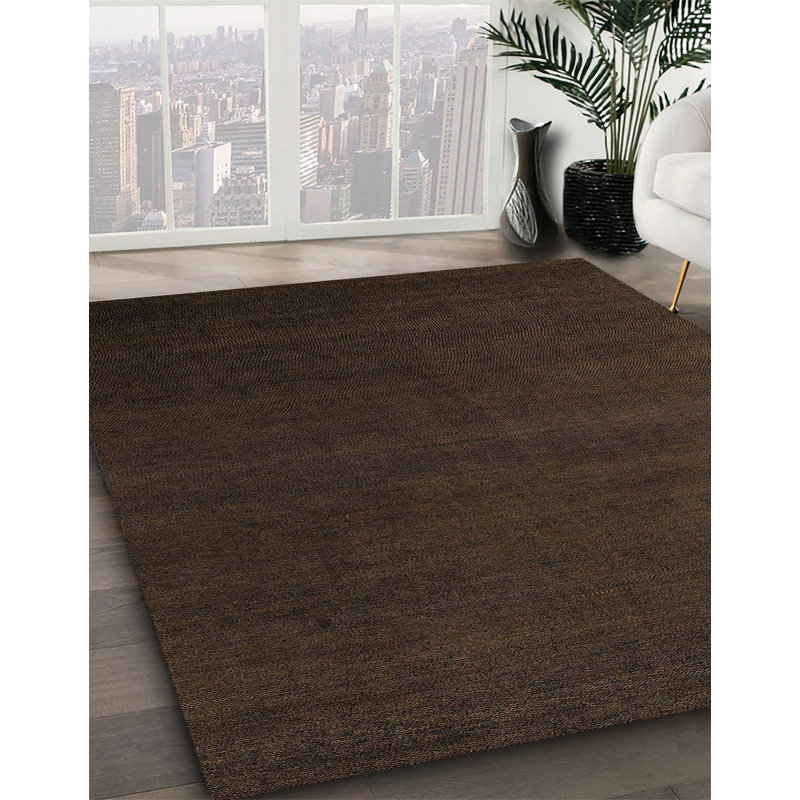 Tapis abstrait moderne 5570, Carré 8 pi