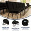 Chaise d'église en tissu 18,5 po Htwe-1880283185