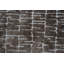 Tapis en polyester recyclé brun et ivoire Areonna-739043943