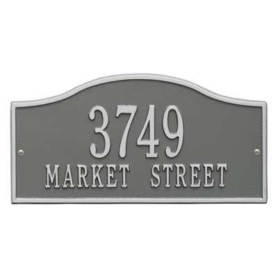 Personalized Address Plaque