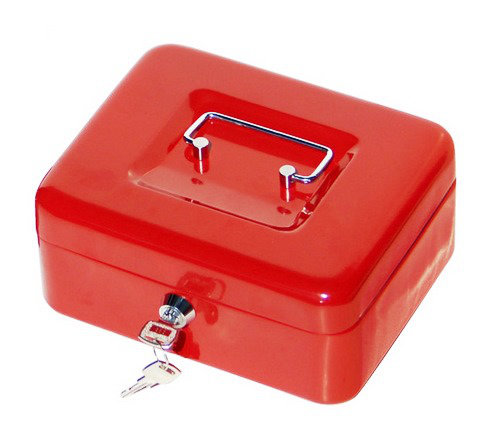 Cash Box / Cash Drawer Lock, 7.5 cm H x 30 cm W x 24 cm D
