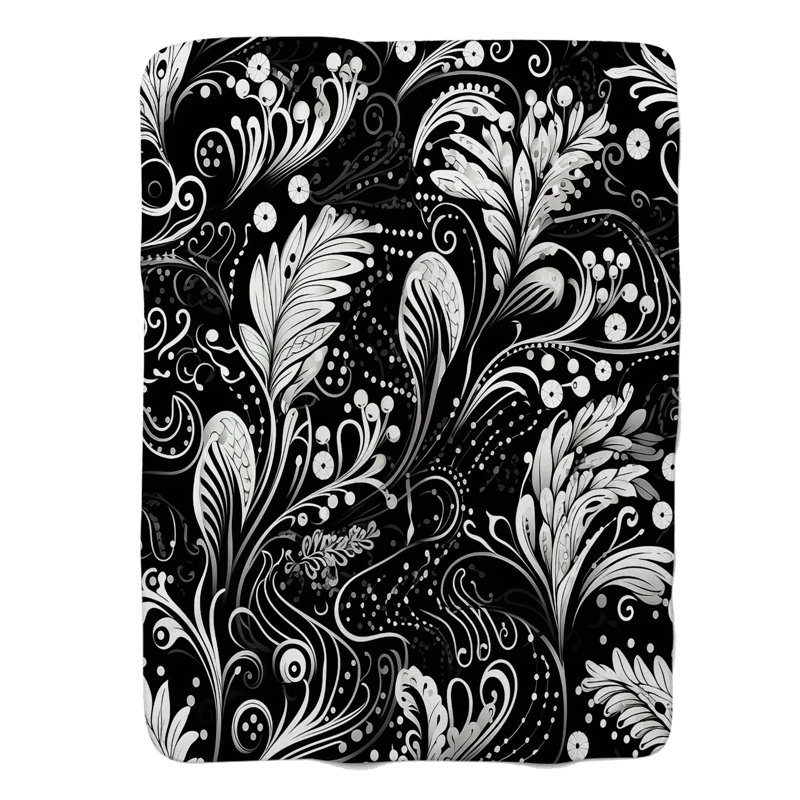Regal Petals - Couverture de qualité supérieure 1 pièce, Grand lit