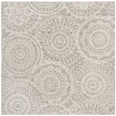 Salerna Hand Tufted Wool Abstract Rug