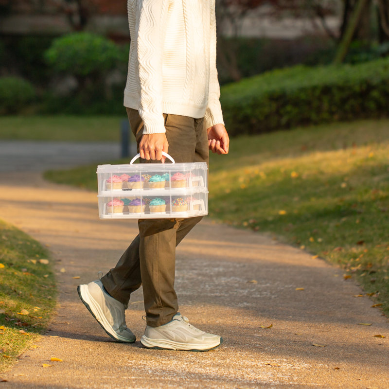 2-Tier Cupcake Carrier
