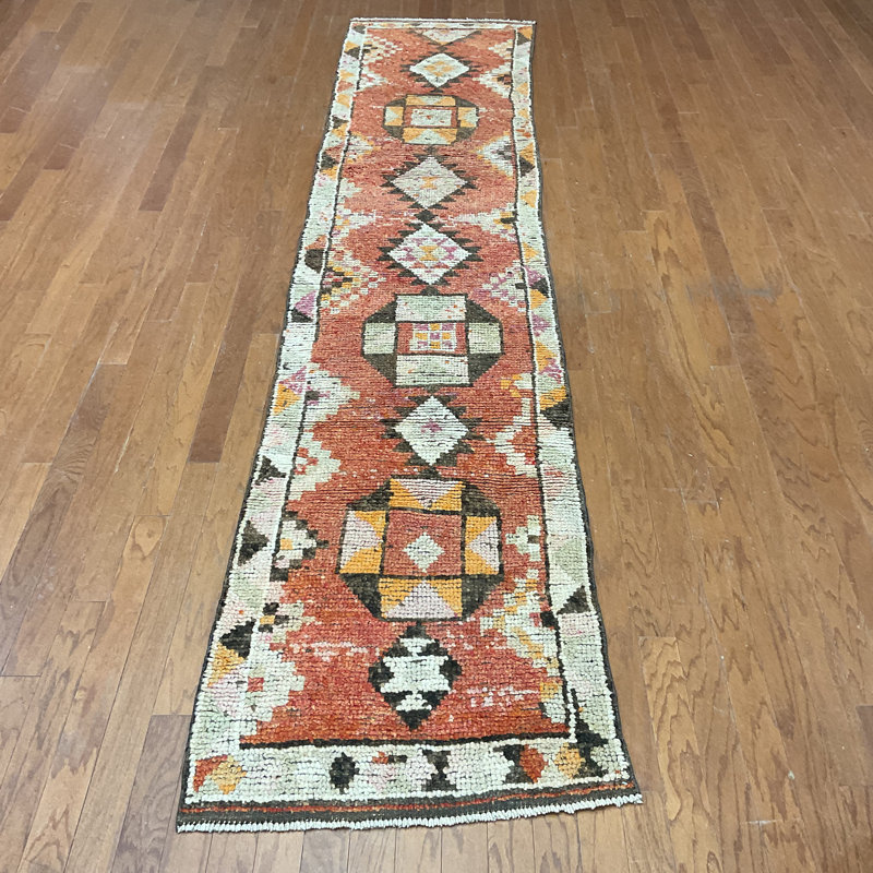 Dakota Fields Handmade Turkish Oushak Wool Runner
