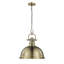 Luminaire suspendu en forme de dôme 1 lumière Alethia-70994123-70994124