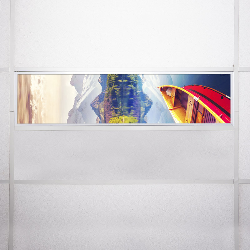 Landscape Rectangle Fixture Component Ceiling Light