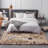 Malaiah Shag Faux Sheepskin Fur Area Rug in Beige-1737632527