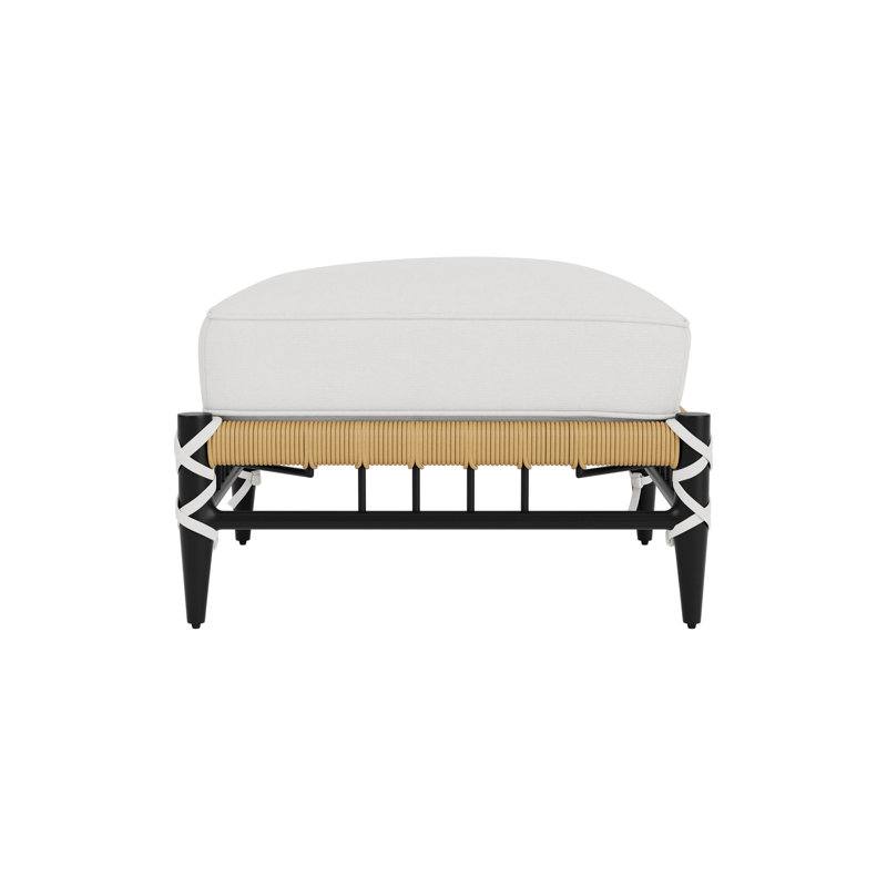 Low Country Outdoor Ottoman, Serena Floral Mist