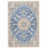 Minodor Oriental Area Rug in Light Blue