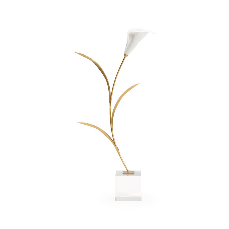 Calla Lily on Stand Sculpture