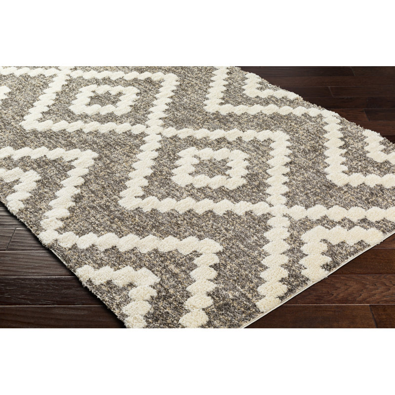 Balqis Performance Moroccan Indoor Rug, Rectangle 6'7" x 9'