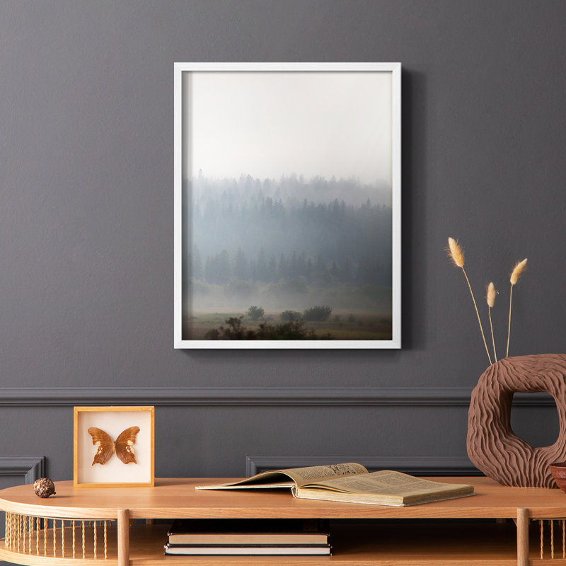 Morning Glow I, reproduction encadrée - bois massif, Blanc, H 20 po x l 16 po