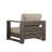 Hoyt 37.40” Outdoor Aluminum Armchair-940330902-964042413