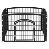 4-8 Panel Dog Exercise Playpen with Door, 24-in