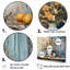 Vase à fleurs Oranges Country Farmhouse - ensemble d'art mural fleurs-107741195
