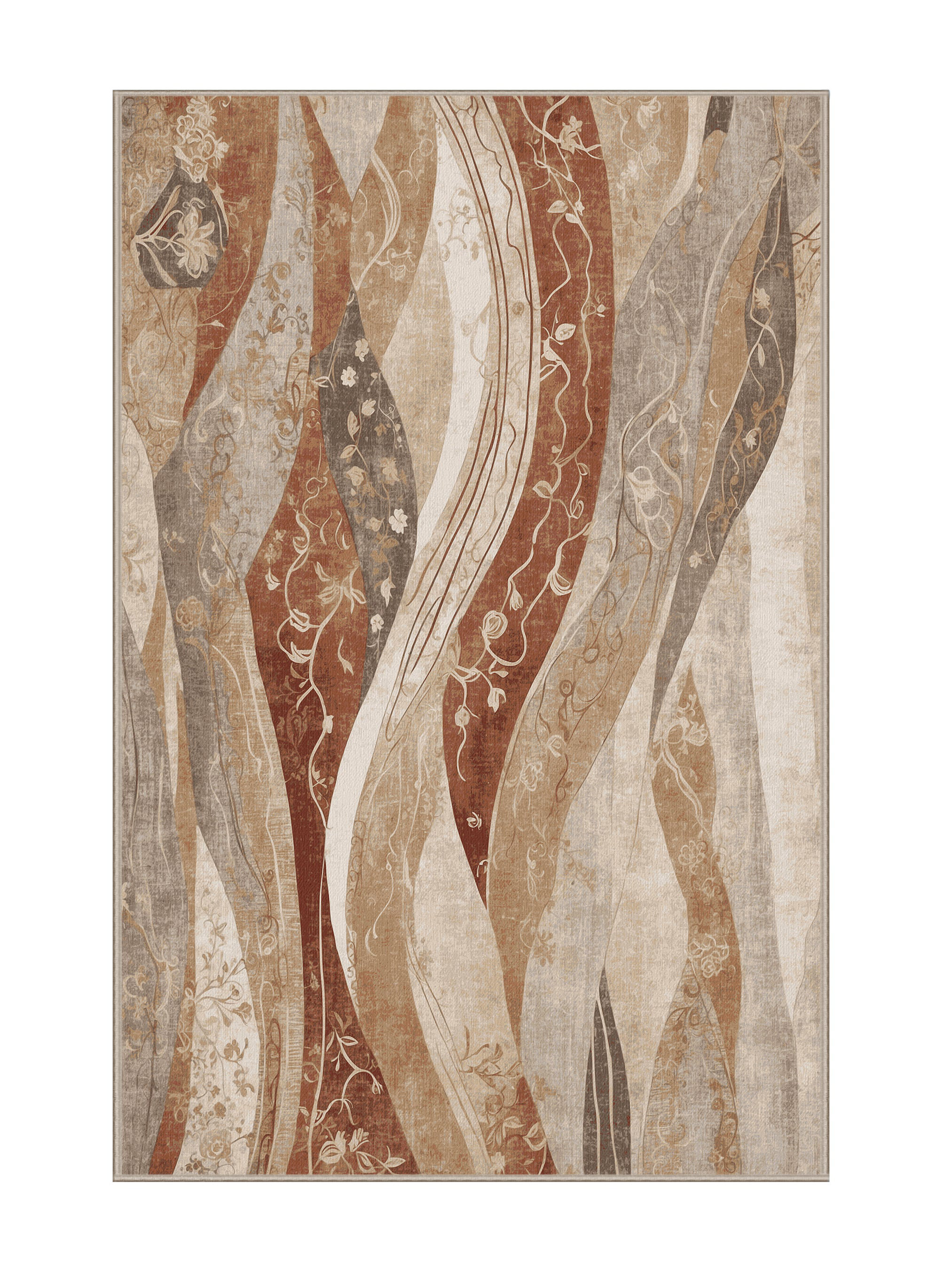 Wrought Studio™ Blush Pathway Rug | Wayfair