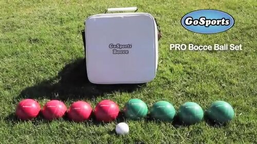  GoSports 100 mm Regulation Bocce Set with 8 Balls