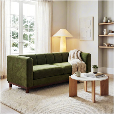 Modern Sofa Couch Loveseat For Living Room, Apartment, And Small Space